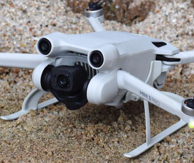 Skládací podvozek na dron DJI Mini 3 Pro ze strany