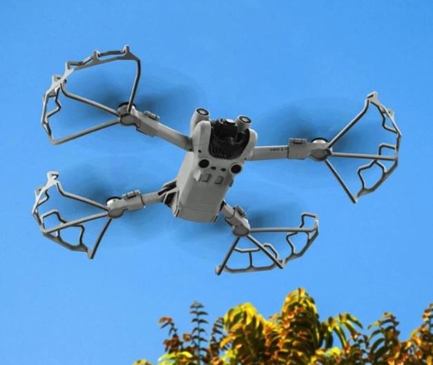 Ochranné oblouky na dron DJI Mini 3 Pro v praxi 