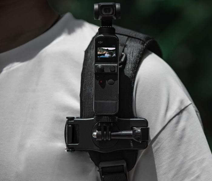 Klip na batoh pro akční kameru s Pocket 2