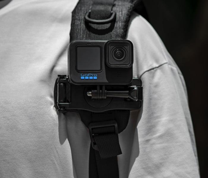 Klip na batoh pro akční kameru s GoPro