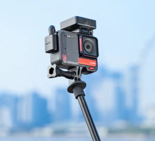 Horizontální adaptér na mikrofon ke kameře Insta360 ONE RS v praxi