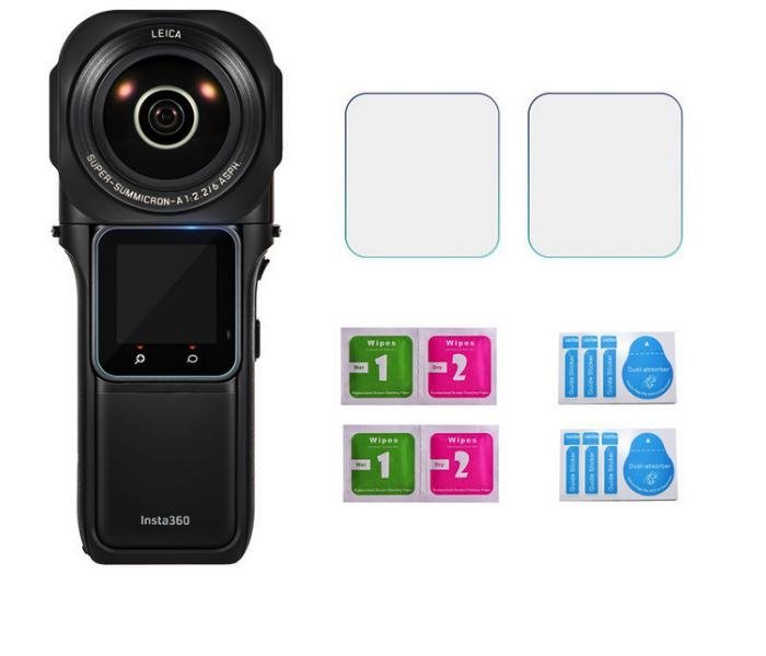Ochranné sklo na displej kamery Insta360 ONE RS 1-Inch 360 (2ks) obsah balení
