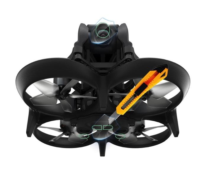 Ochrana objektivu, spodních senzorů a čoček brýlí k dronu DJI Avata