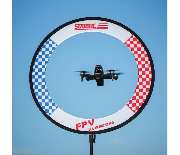 Závodní brána pro FPV drony (typ 3) v praxi