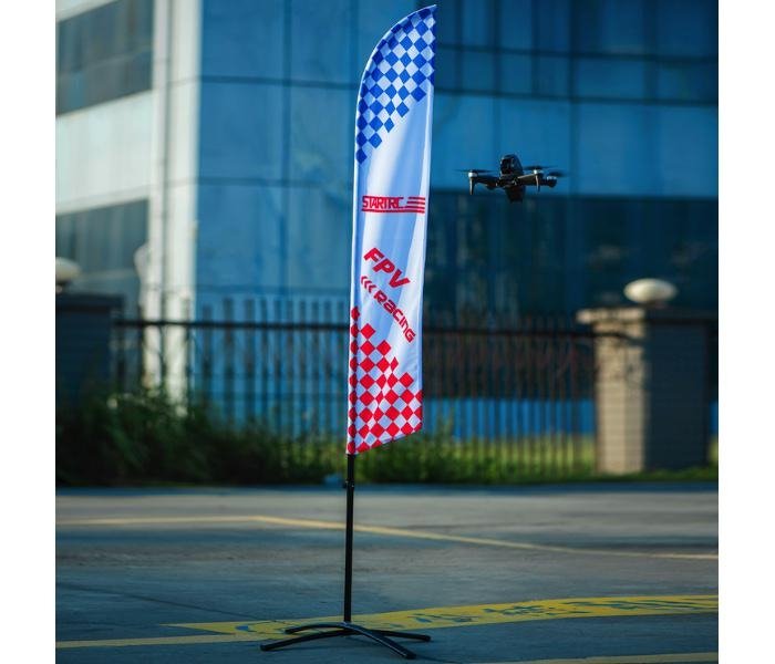 Závodní brána pro FPV drony (typ 2) v praxi