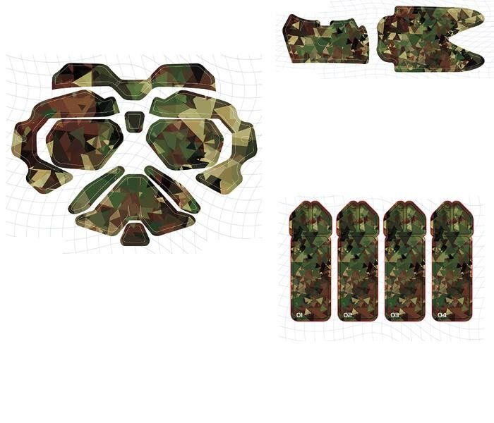 Camouflage polep na dron DJI Avata + Motion Controller + Goggles V2