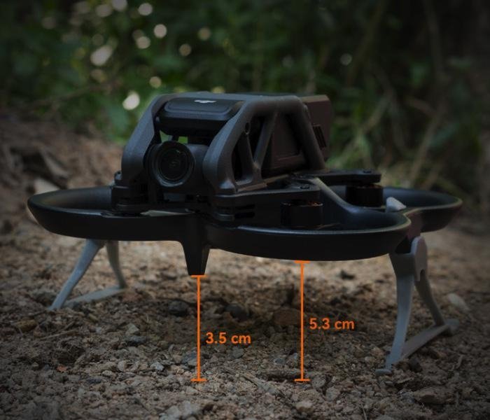 Zvýšené přistávací nohy na dron DJI Avata zvýšení