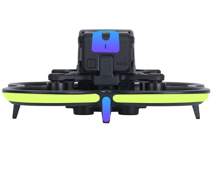 Luminiscenční samolepky na dron DJI Avata nasazené
