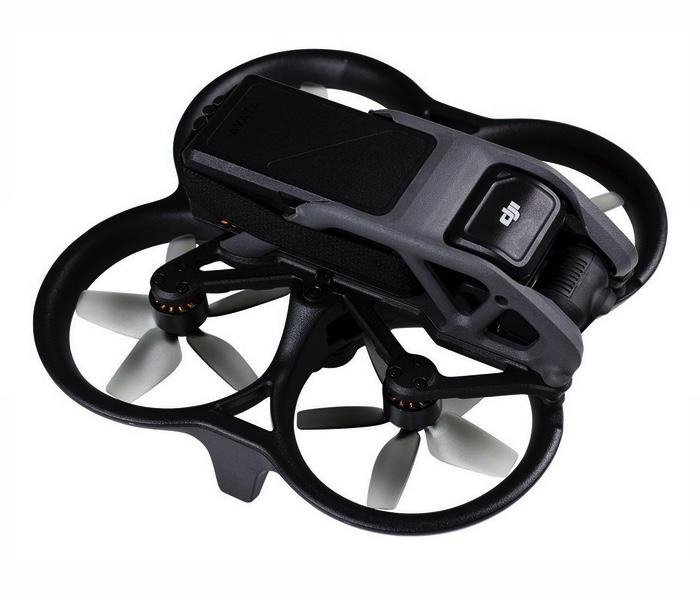 Pojistka baterie na dron DJI Avata nasazená