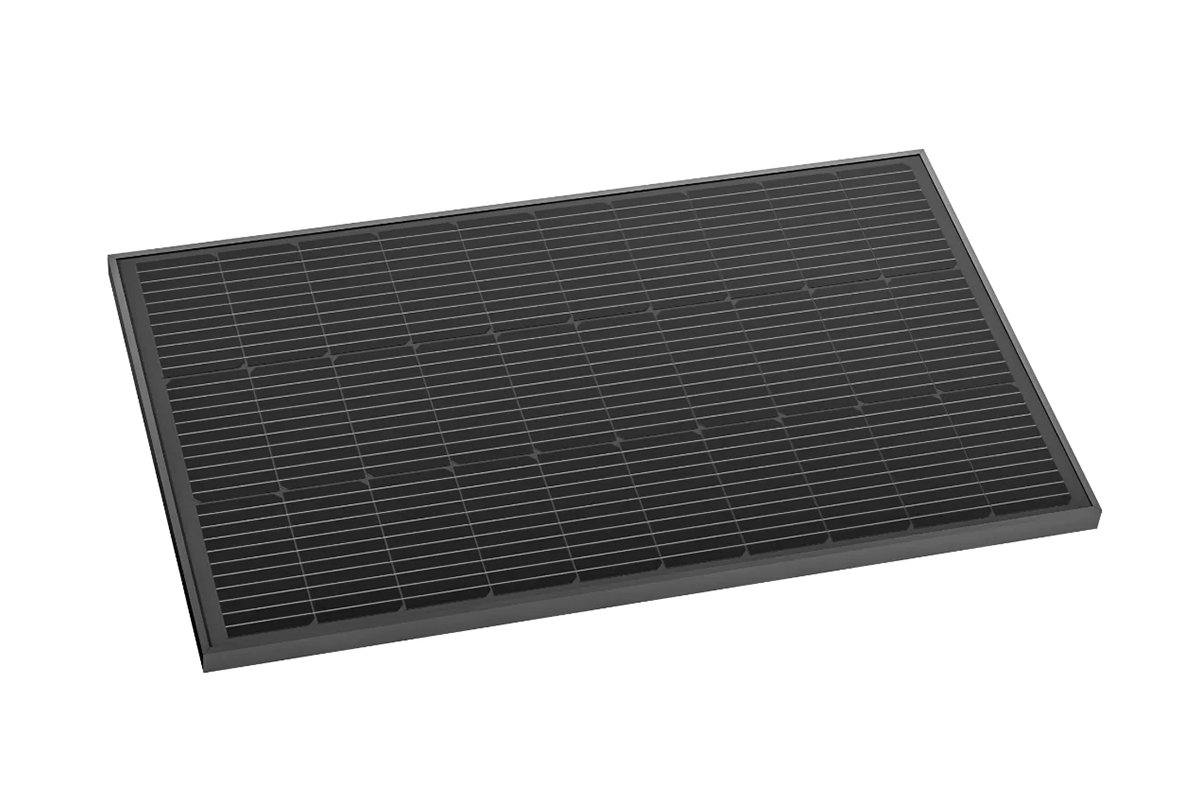 EcoFlow sada dvou rigidních solárních panelů 100W