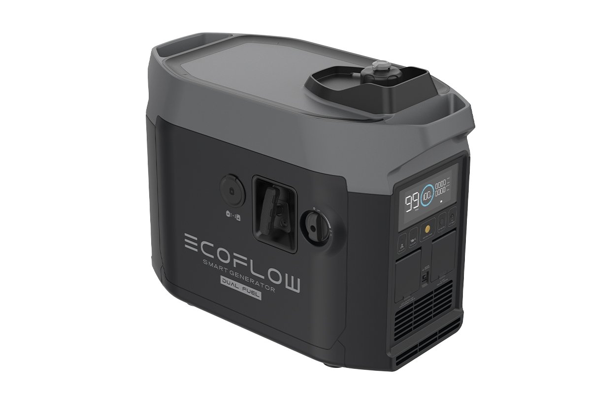 EcoFlow Smart Generator (Dual Fuel) z boku