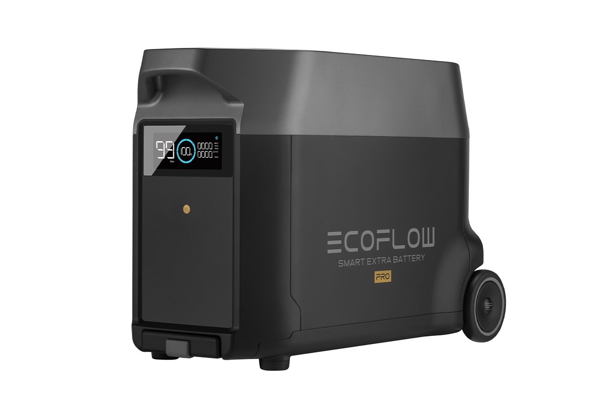 EcoFlow DELTA Pro přídavná baterie - EU z boku