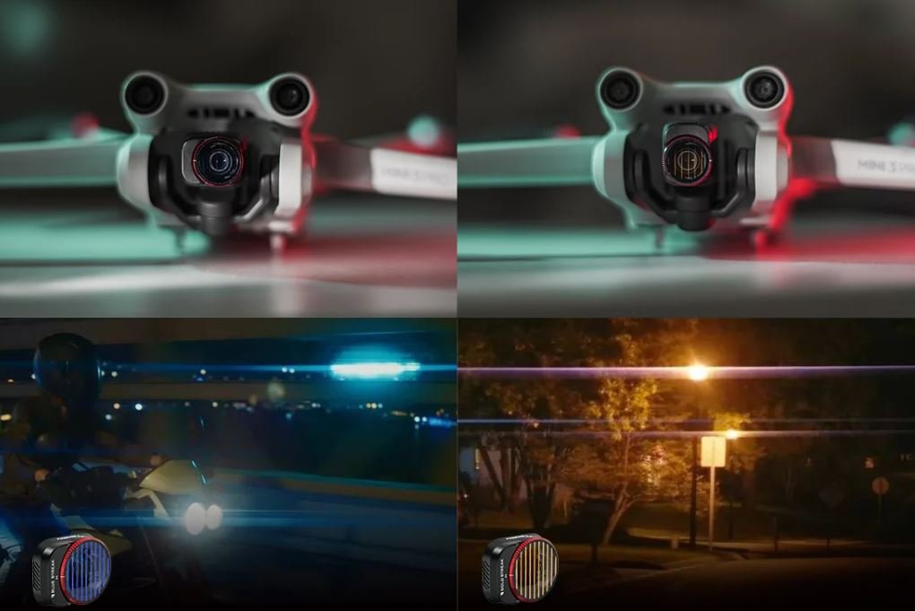 Freewell sada dvou efektních filtrů na dron DJI Mini 3 v praxi