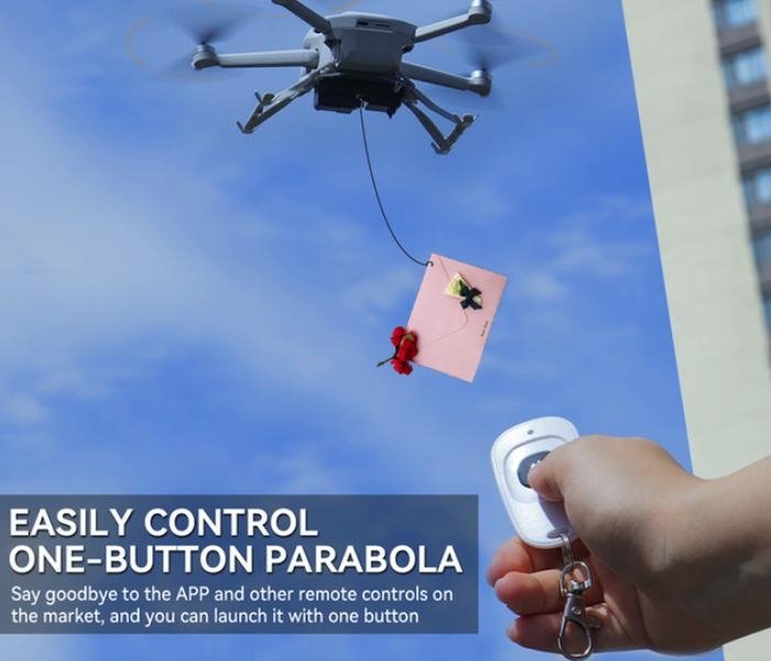 Air Dropping System s podvozkem pro dron DJI Mini 3 Pro v praxi