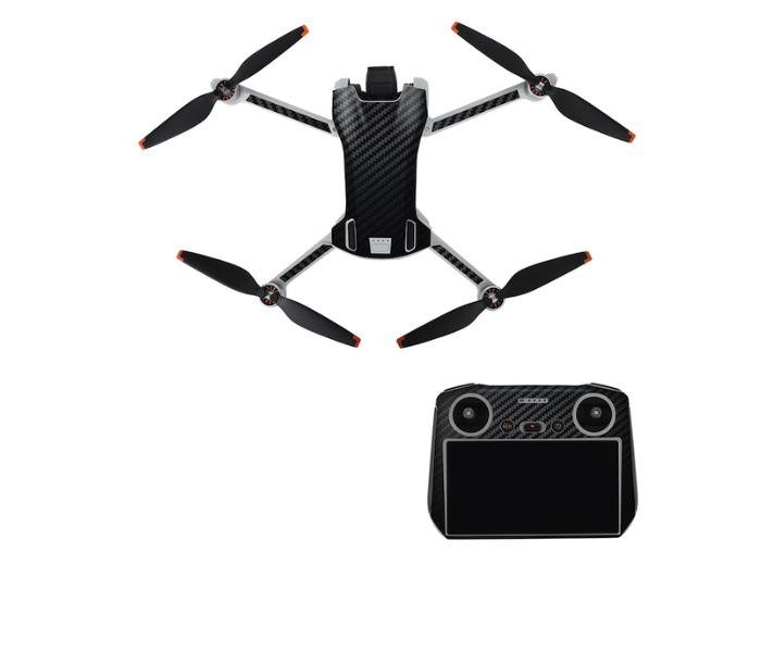 Černý polep na dron DJI Mini 3 + DJI RC