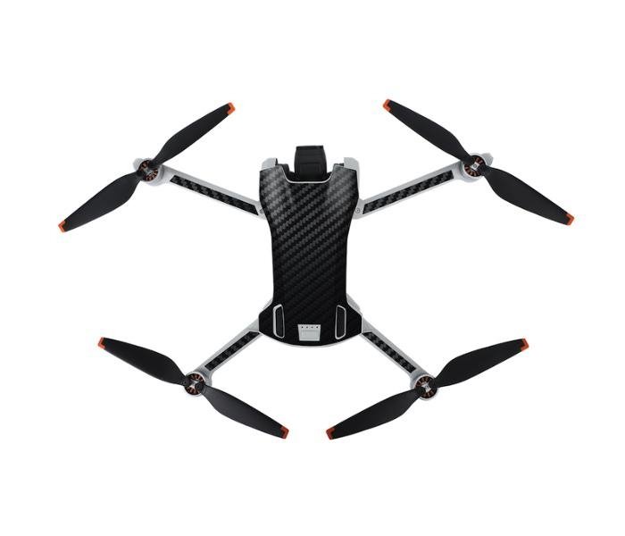 Černý polep na dron DJI Mini 3 + DJI RC shora