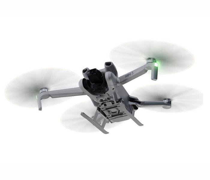 Skládací podvozek na dron DJI Mini 3 za letu