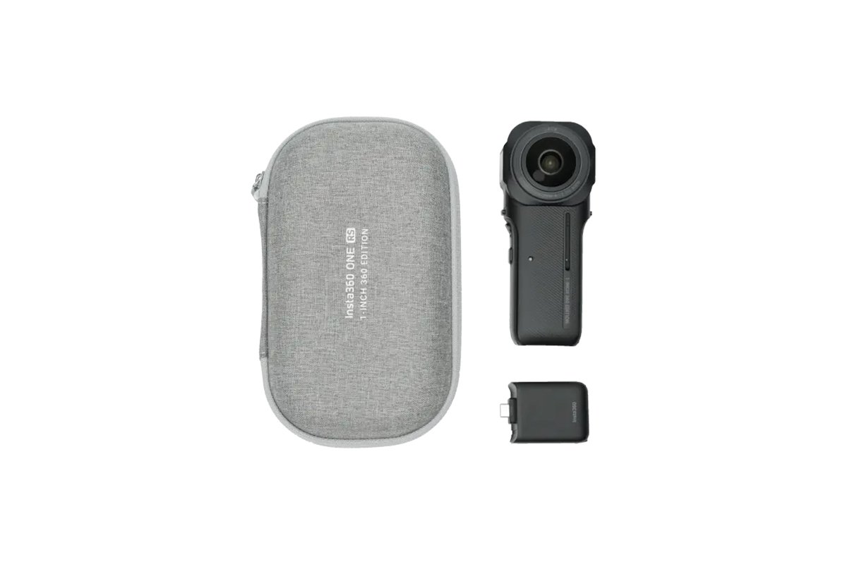 Mini pouzdro na kameru Insta360 ONE RS 1-Inch 360 zepředu