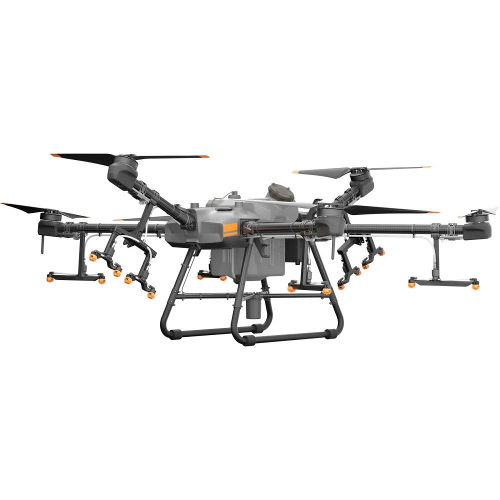 Dron pro zemědělství DJI Agras T30 ze strany