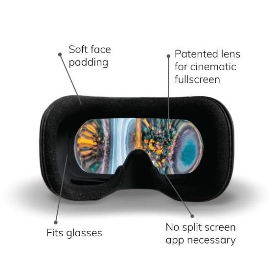 FPV brýle k dronu popisek