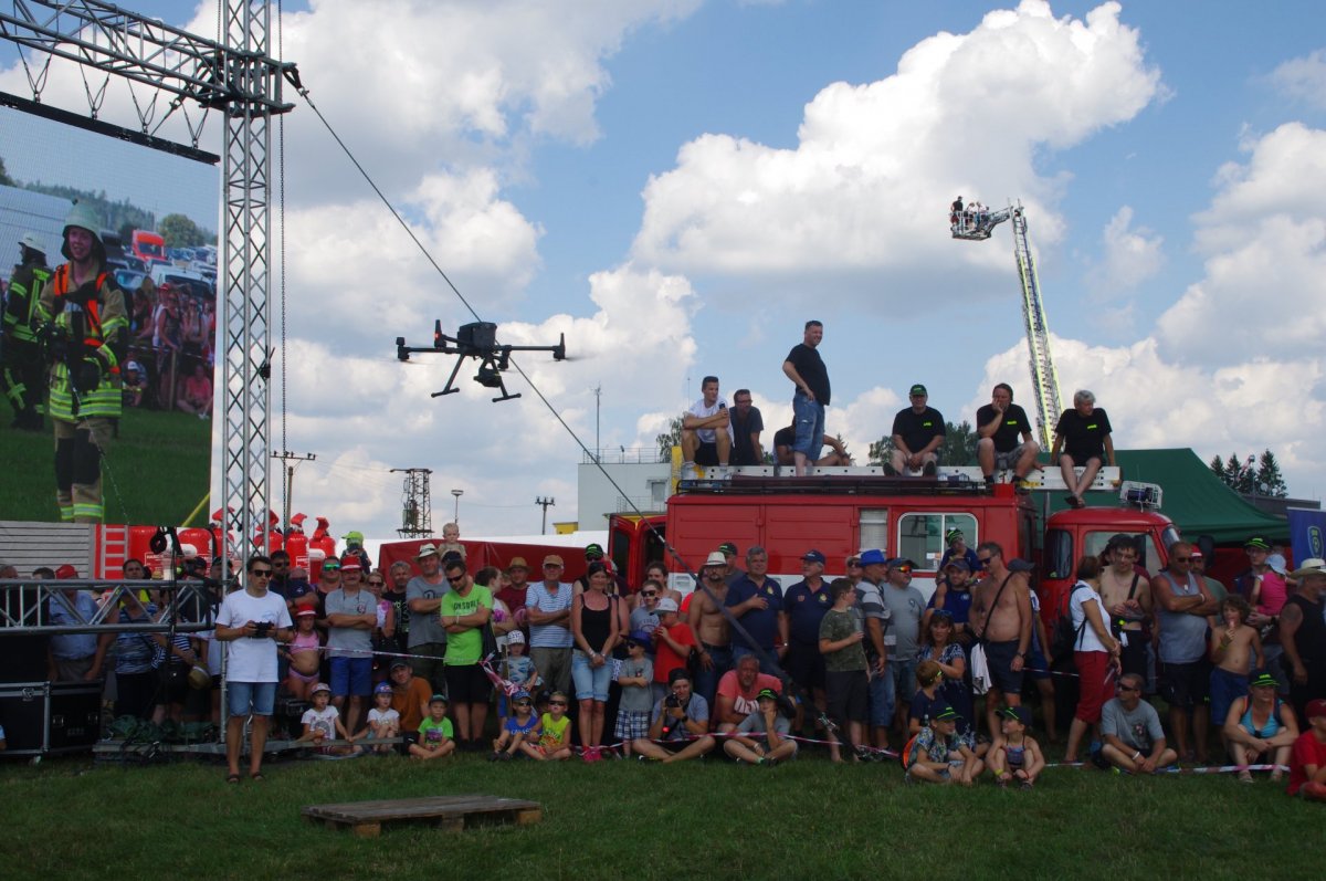 Představení dronu DJI Matrice 30T hasičům