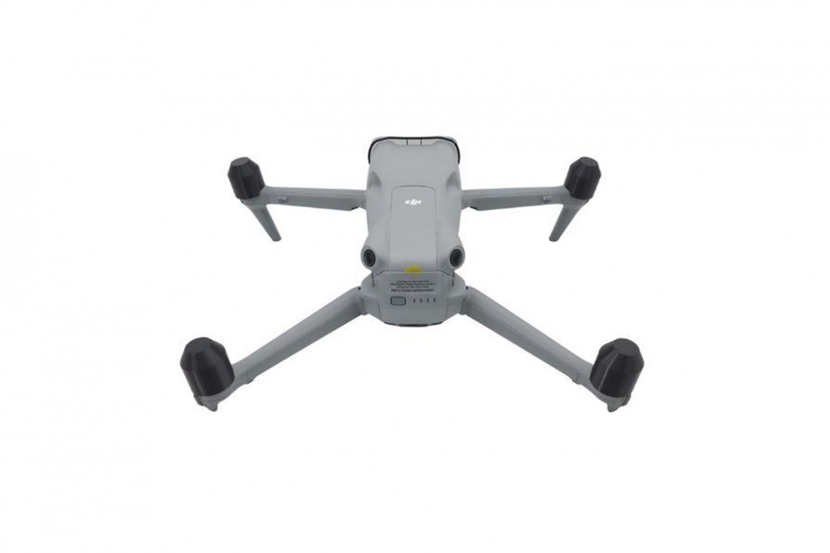 Ochranné kryty motorů na dron DJI Air 3 (4ks) nasazené