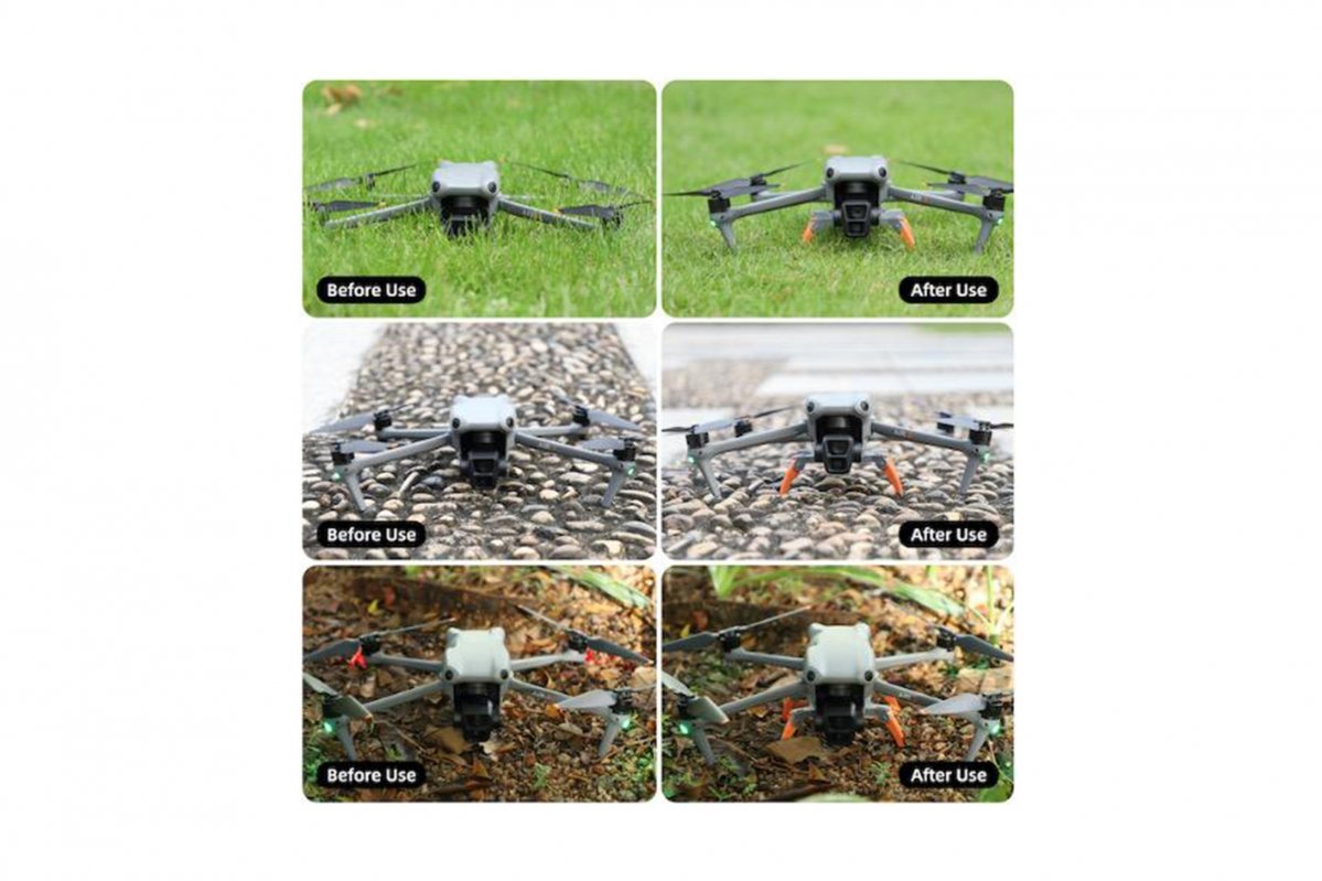Skládací podvozek na dron DJI Air 3 popis