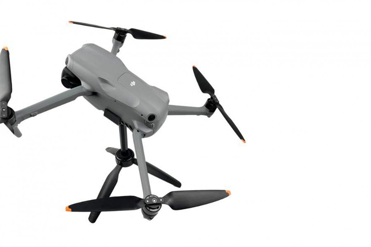 Rukojeť pro ruční natáčení s dronem DJI Air 3 shora