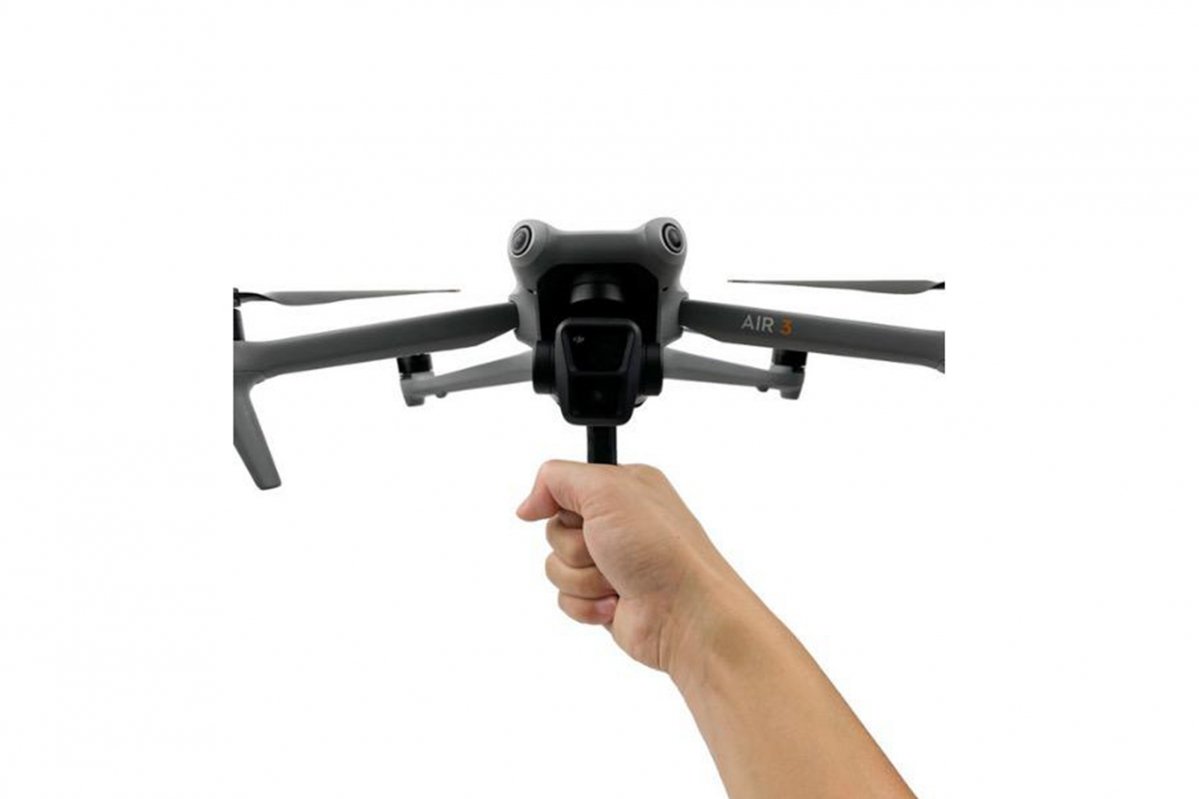 Rukojeť pro ruční natáčení s dronem DJI Air 3 v praxi