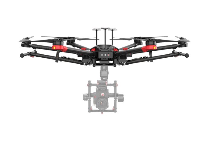 Dron DJI Matrice 600 Pro - Ronin-MX s kamerou