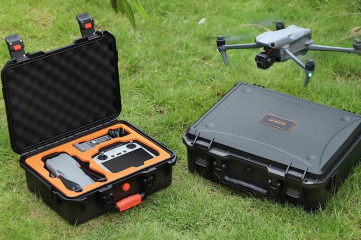 Odolný kufr s pěnovou výplní na dron DJI Air 3 v praxi