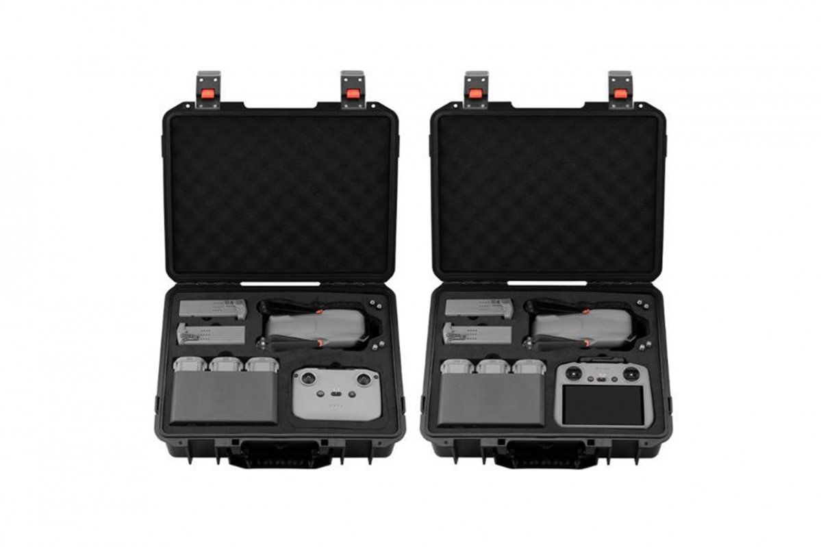 Černý ohnivzdorný kufr na dron DJI Air 3 možnosti