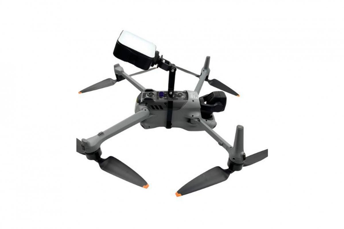 Horní a spodní adaptér na akční kameru na dron DJI Air 3 funkce