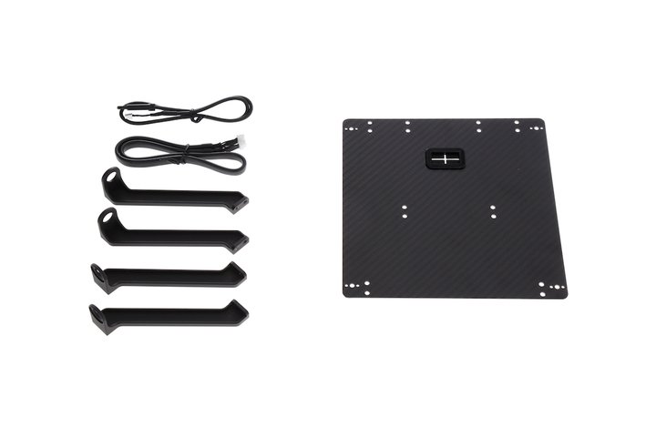 Adaptér gimbalu pro kamery DJI Zenmuse X3, X5, X5R a Z3 s drony DJI Matrice 600 Pro - montážní deska