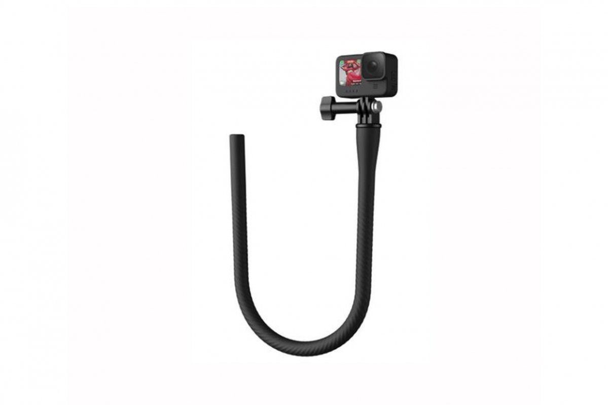 Flexibilní držák pro akční kamery ohnutí