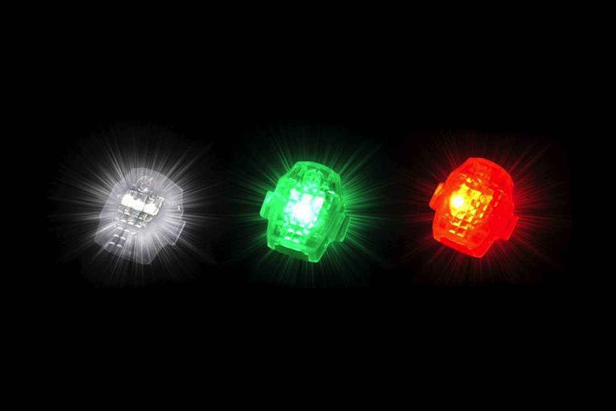 Stroboskopické LED světlo na drony barvy