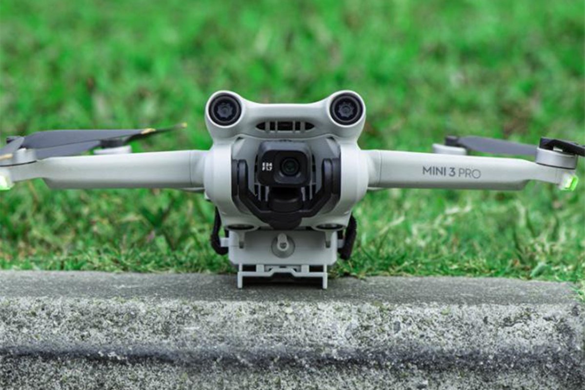 Air Dropping System pro dron DJI Mini 3 nasazený