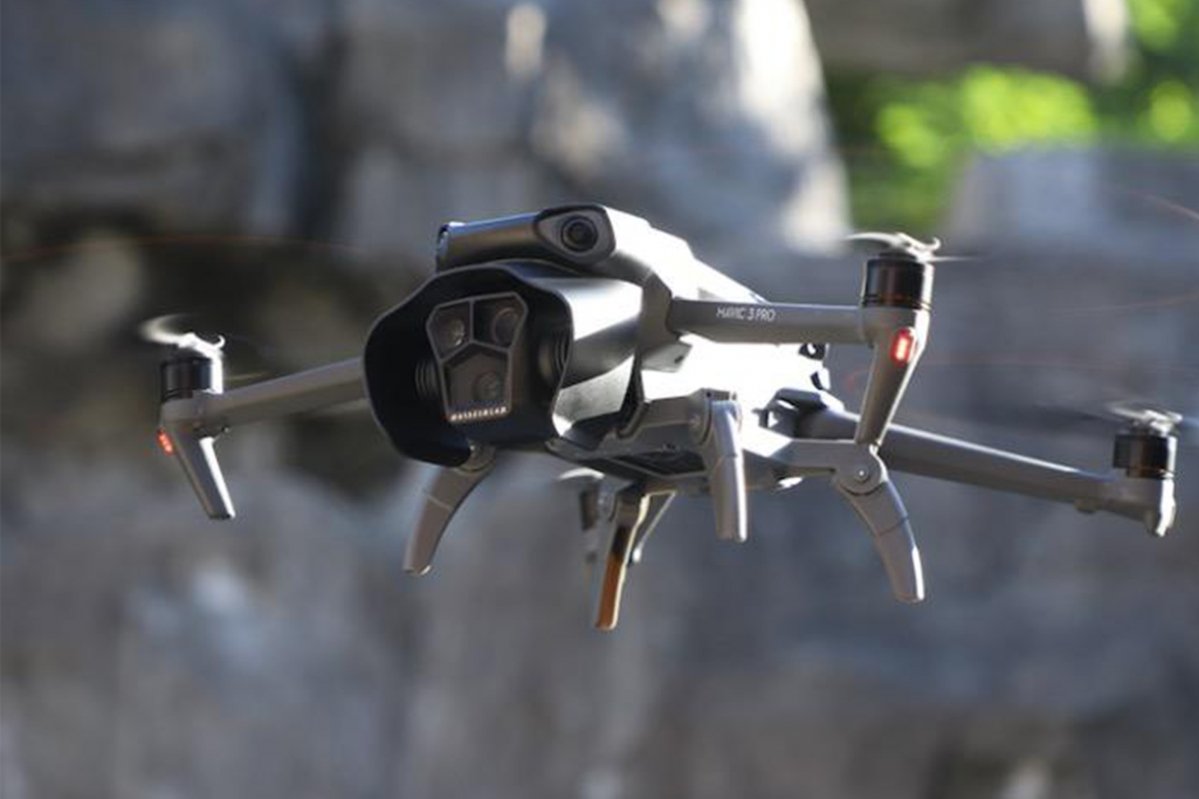 Sluneční clona na dron DJI Mavic 3 Pro v praxi