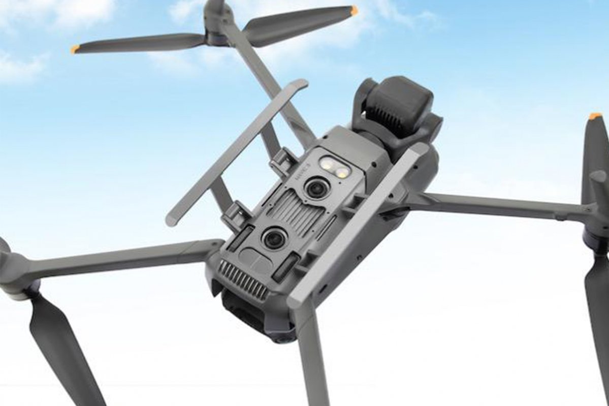 Skládací podvozek na dron DJI Mavic 3 v praxi