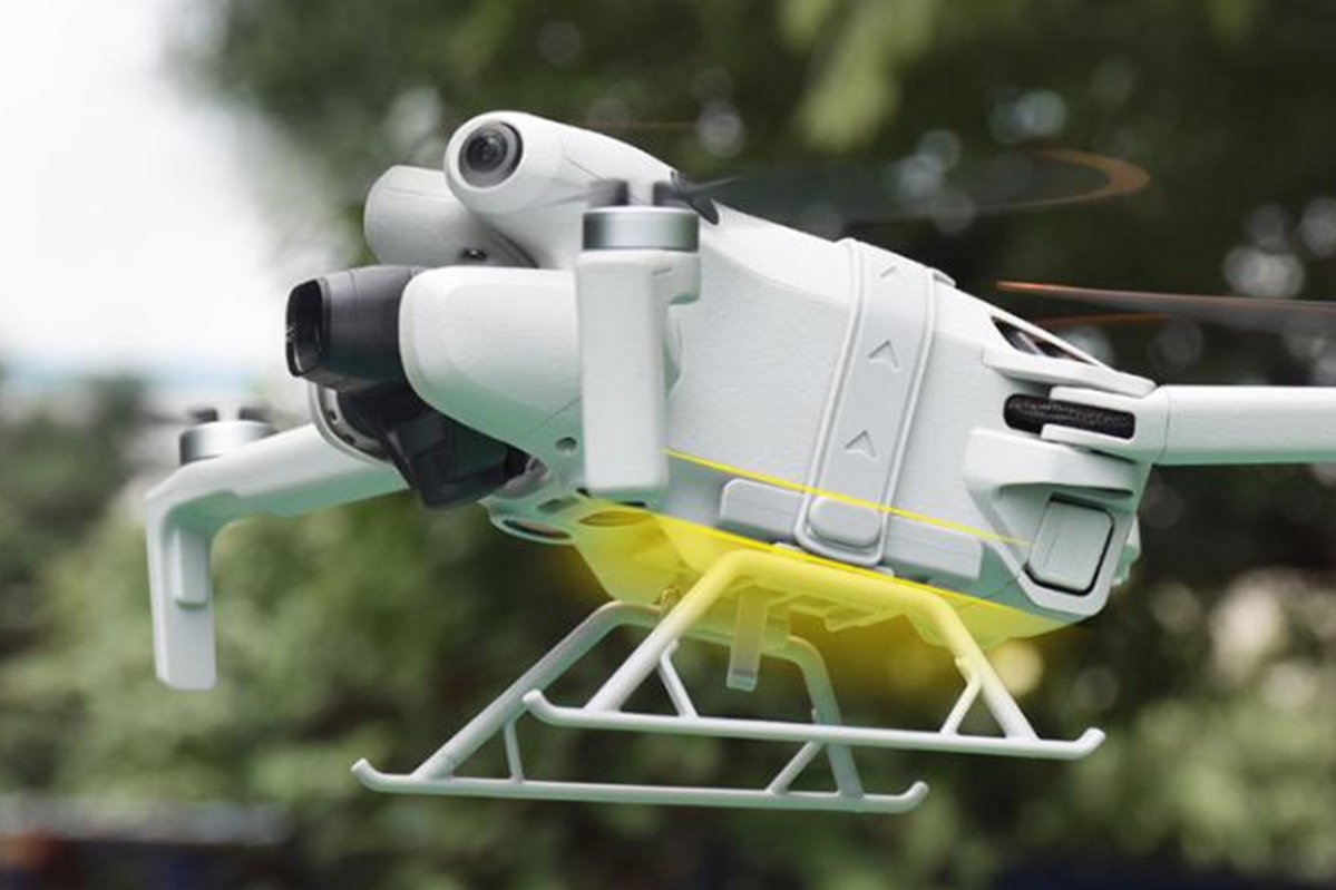 Skládací podvozek na dron DJI Mini 4 Pro detail