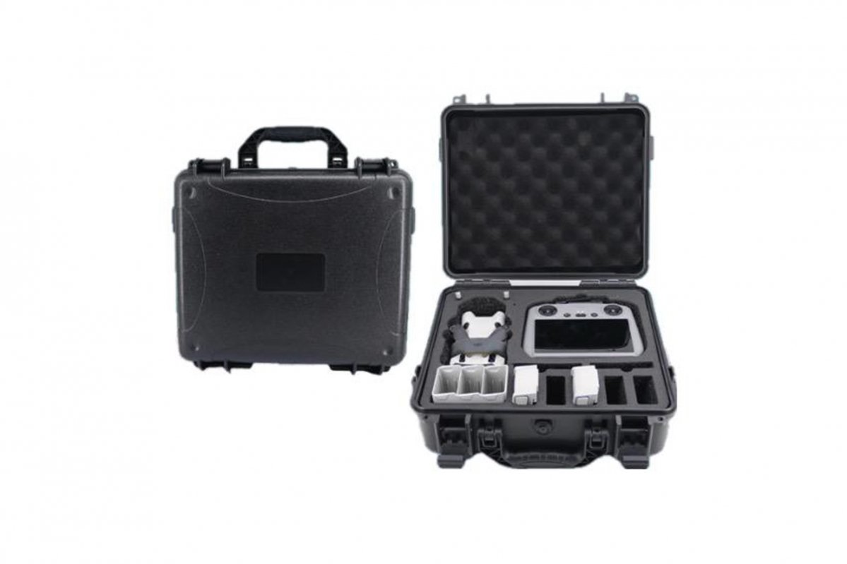 Černý ohnivzdorný kufr na dron DJI Mini 4 Pro
