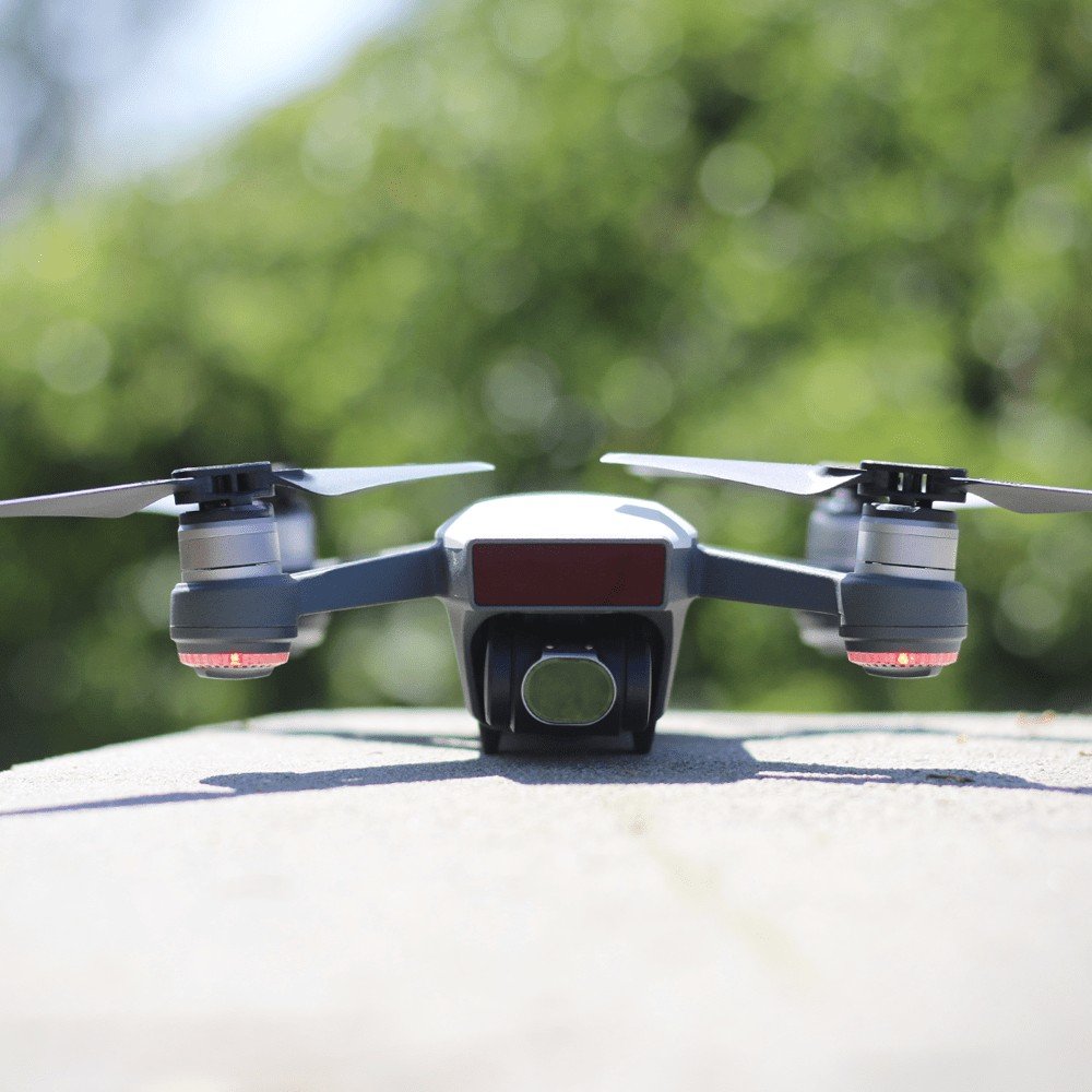 Filtry PolarPro 6-Pack Standard Series pro dron DJI Spark na dronu zepředu 3