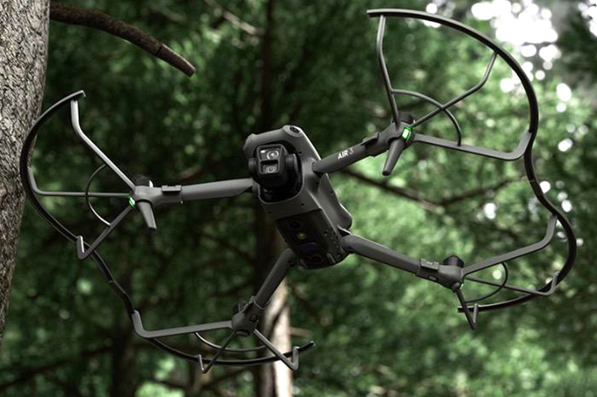 Ochranné oblouky na dron DJI Air 3 spodní strana