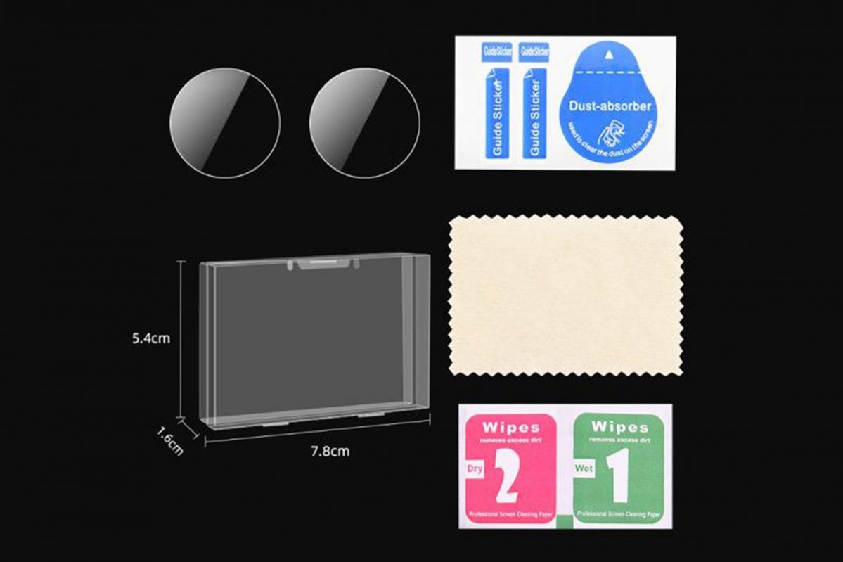 Ochranné sklo na objektiv DJI Mini 4 Pro (2 ks) obsah balení