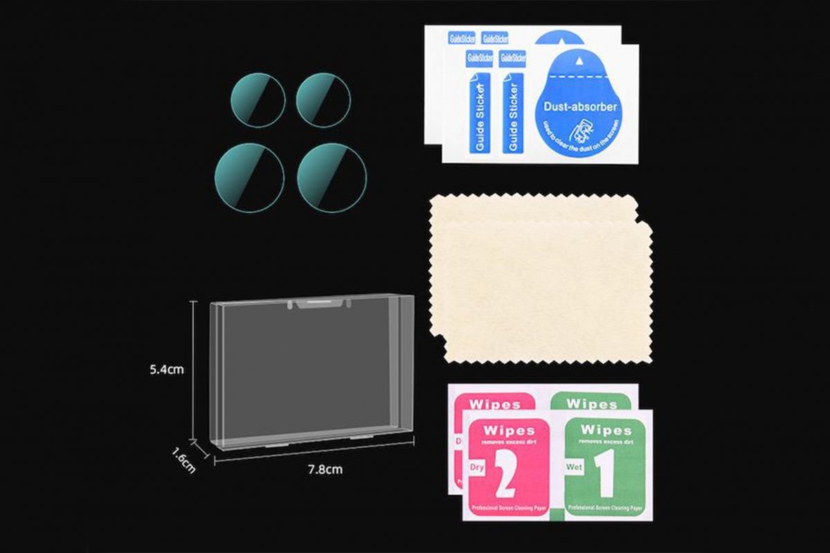 Ochranné sklo na objektiv a senzory DJI Mini 4 Pro (2 ks) obsah balení