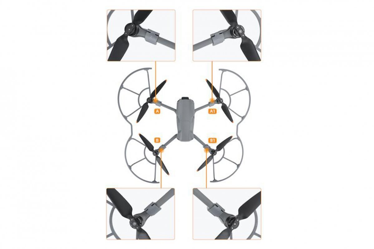 Ochranné oblouky na dron DJI Air 3 návod
