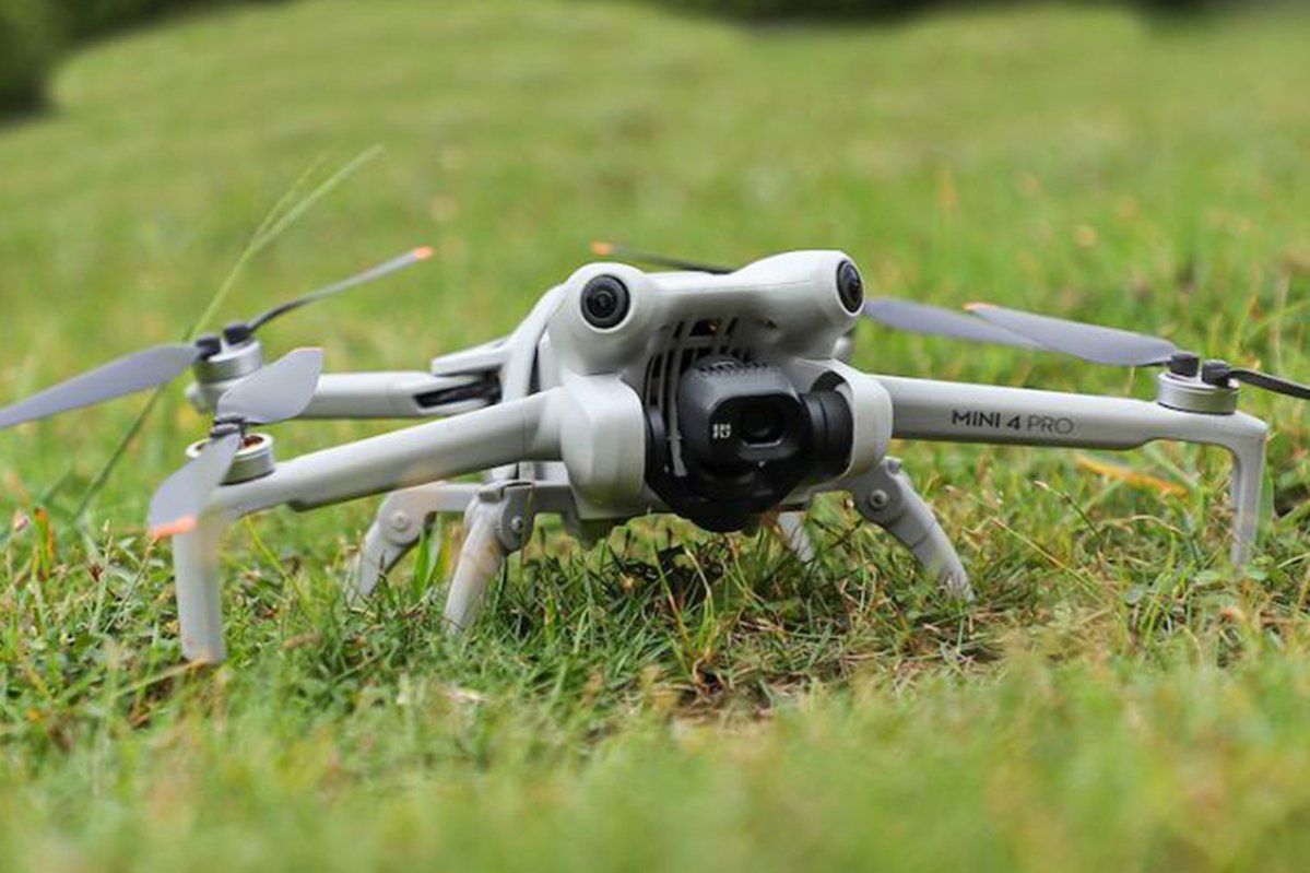 Skládací podvozek na dron DJI Mini 4 Pro v praxi