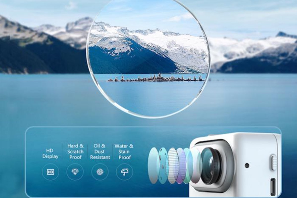 Anti-Fog UV filtr na kameru Insta360 GO 2 v praxi