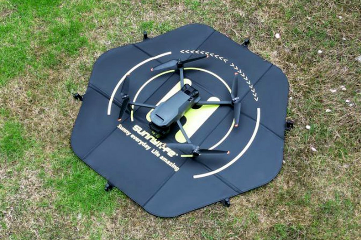 Přistávací plocha pro drony 80cm v praxi