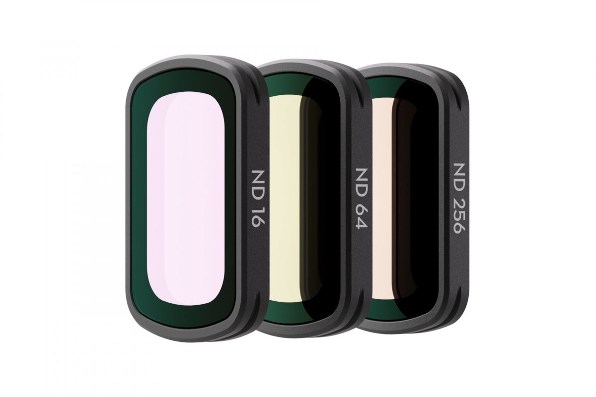 DJI Osmo Pocket 3 sada magnetických ND filtrů ze strany